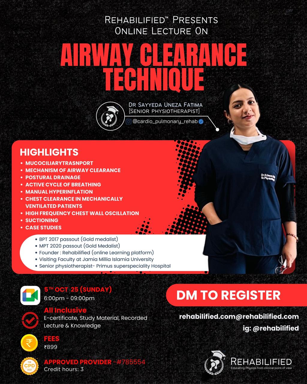 Airway Clearance Techniques