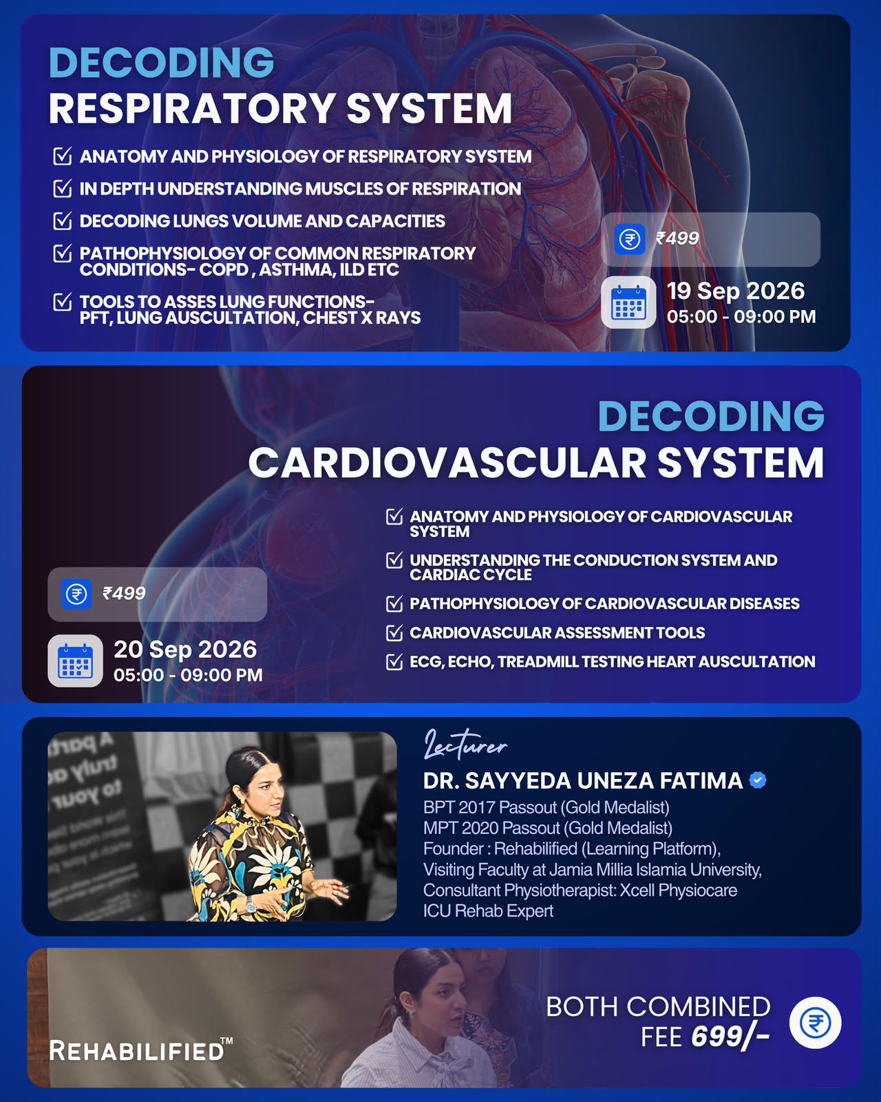 COMBINED Decoding of Respiratory System and Cardiovascular System