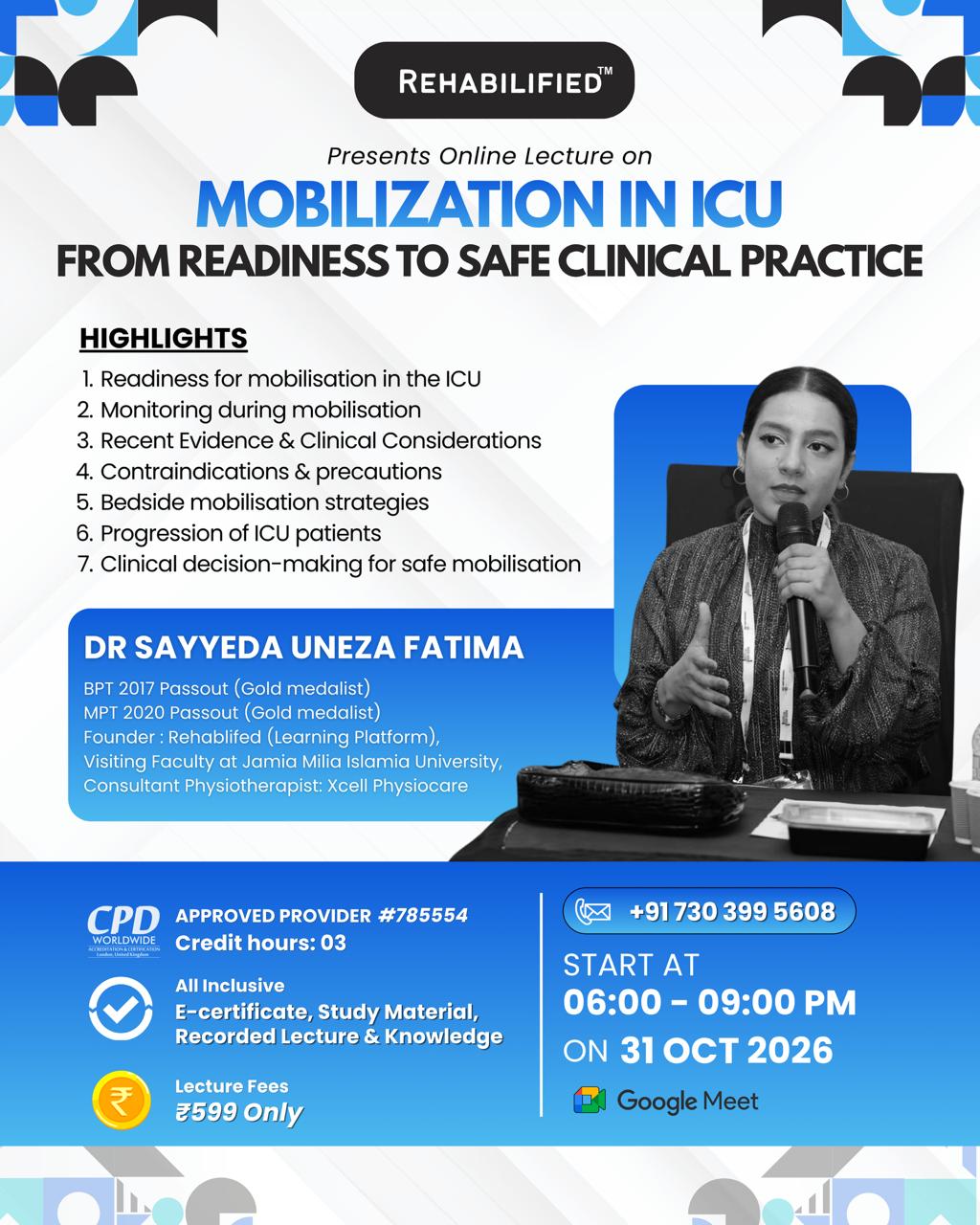 MOBILISATION IN ICU